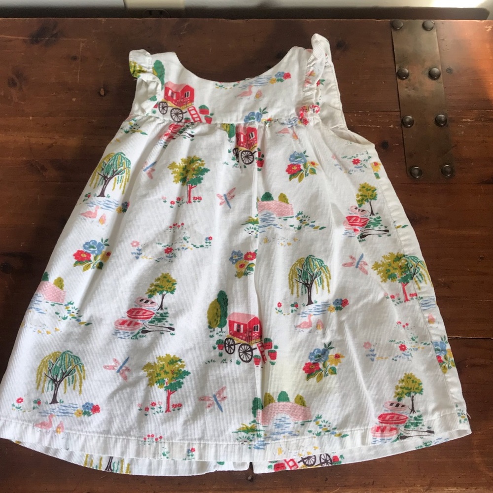 Baby Boden Corduroy Jumper Dress